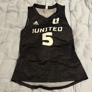 Adidas Black and White United Jersey